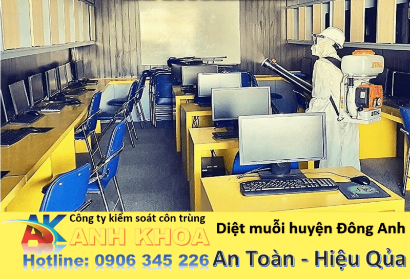 Dịch vụ phun thuốc diệt muỗi tại huyện Đông Anh