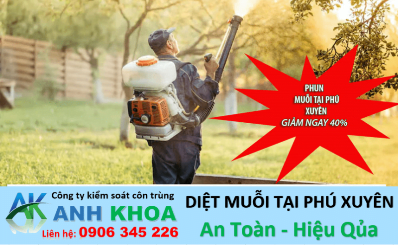 Dịch vụ phun thuốc diệt muỗi tại huyện Phú Xuyên