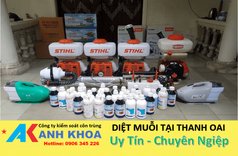 Dịch vụ phun thuốc diệt muỗi tại huyện Thanh Oai