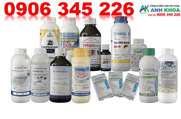 Chọn loại thuốc phù hợp với từng địa hình, mức độ muỗi.