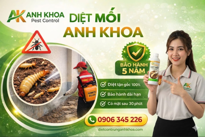 Dịch vụ diệt mối Anh Khoa 0906 345 226
