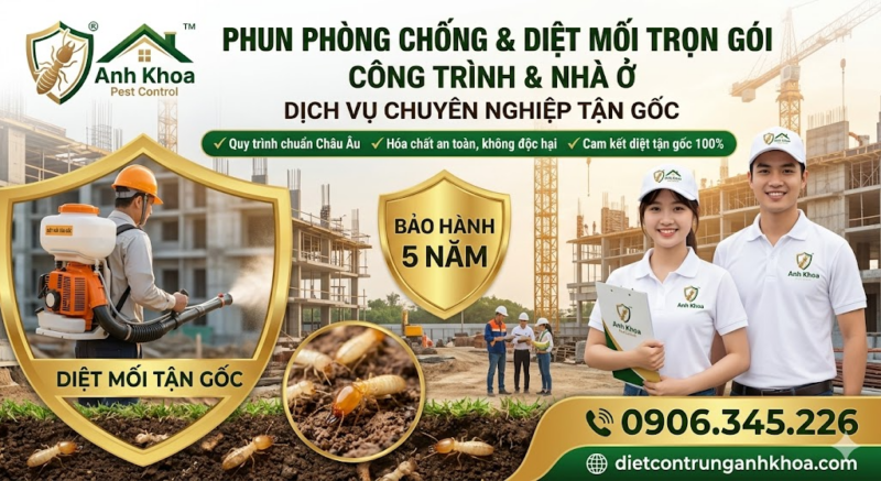 Công ty diệt mối Anh Khoa - 0906.345.226