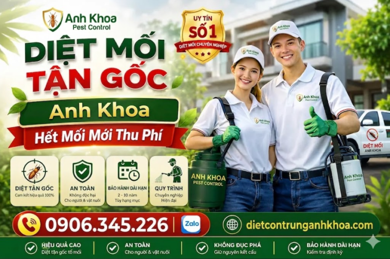 Công ty diệt mối Anh Khoa - 0906.345.226