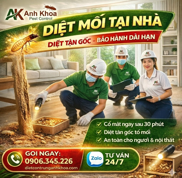Công ty diệt mối Anh Khoa - 0906.345.226